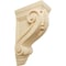 Ekena Millwork 4 3/4"W x 8"D x 13 1/4"H Large Fig Leaf Corbel, Maple COR04X08X13FIMA - alternate 1